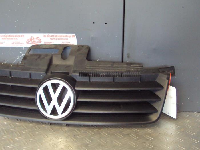 Grille from a Volkswagen Polo IV (9N1/2/3) 1.2 12V 2002