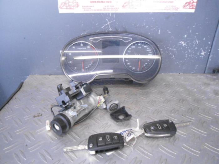 Gebrauchte Schlossset Audi A3 (8V1/8VK) 1.4 TFSI 16V Preis auf Anfrage angeboten von de Graaf autodemontage B.V.