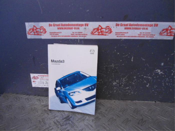 Instrukcja z Mazda 3 (BK12) 1.6i 16V 2004