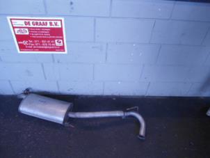 Used Exhaust rear silencer Renault Clio (B/C57/357/557/577) 1.4 RN,RT,S,Autom.Kat. Price on request offered by de Graaf autodemontage B.V.