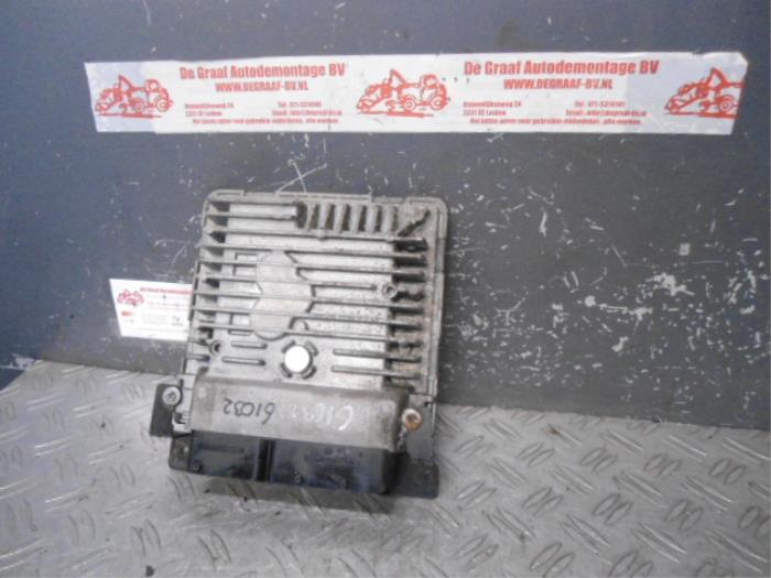 Used Engine management computer Skoda Fabia II Combi 1.6 TDI 16V 75 Price on request offered by de Graaf autodemontage B.V.