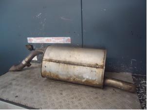 Used Exhaust rear silencer Mitsubishi Colt (Z2/Z3) 1.5 DI-D 12V HP Price on request offered by de Graaf autodemontage B.V.