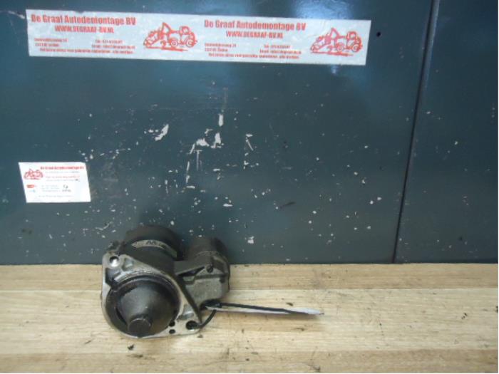 Begagnade Startmotor Nissan Micra (K11) 1.4 16V Pris € 30,00 Marginaltabell erbjuds av de Graaf autodemontage B.V.