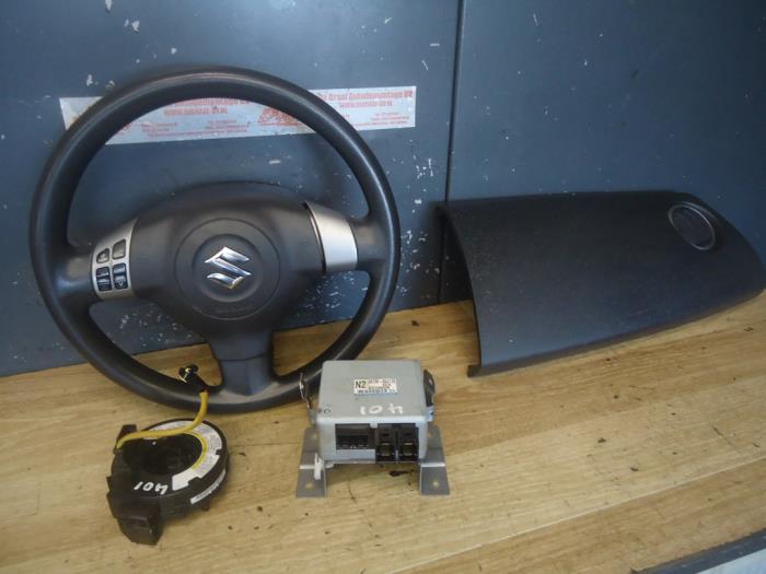 Juego y módulo de airbag de un Suzuki Swift (ZA/ZC/ZD1/2/3/9) 1.5 VVT 16V 2008