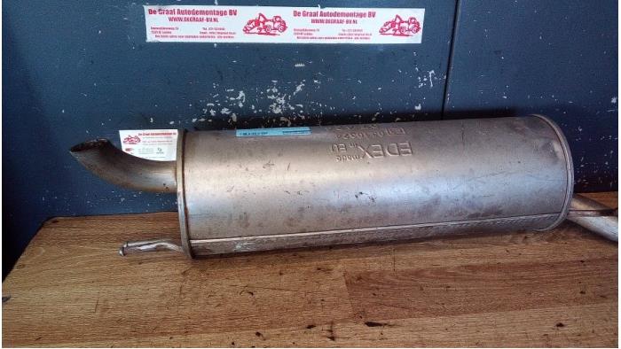 Exhaust rear silencer from a Ford Focus 2 2.0 16V 2006