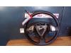 Steering wheel from a Opel Agila (B), 2008 / 2014 1.2 16V, MPV, Petrol, 1.242cc, 63kW (86pk), FWD, K12B; EURO4, 2008-04 / 2012-10 2009
