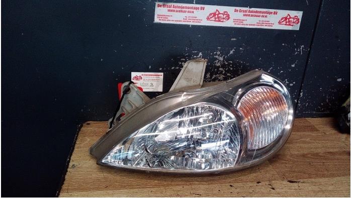 Używane Reflektor lewy Kia Rio (DC22/24) 1.3 RS,LS Cena € 40,00 Procedura marży oferowane przez de Graaf autodemontage B.V.