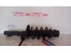 Front shock absorber rod, right from a Skoda Fabia II Combi, 2007 / 2015 1.2 TDI 12V Greenline, Combi/o, 4-dr, Diesel, 1.199cc, 55kW (75pk), FWD, CFWA, 2010-05 / 2014-12 2012