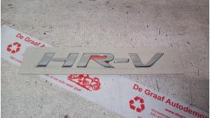 Usagé Emblème Honda HR-V (RU) Prix € 25,00 Règlement à la marge proposé par de Graaf autodemontage B.V.