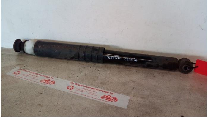 Rear shock absorber, left from a Renault Clio IV (5R) 0.9 Energy TCE 90 12V 2014