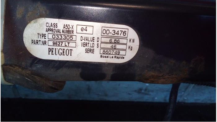Gancho de remolque de un Peugeot 207 SW (WE/WU) 1.4 16V Vti 2010