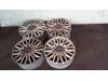 Set of sports wheels from a Fiat 500C (312), 2009 0.9 TwinAir 80, Convertible, Petrol, 875cc, 59kW (80pk), FWD, 312A5000, 2013-12, 312AXN 2014