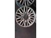 Set of sports wheels from a Fiat 500C (312) 0.9 TwinAir 80 2014