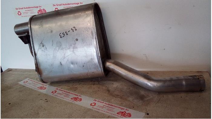 Exhaust rear silencer from a Ford Focus 1 1.6 16V 2003