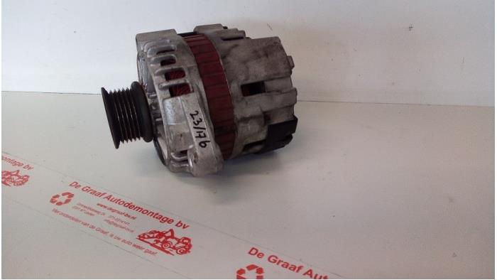 Begagnade Dynamo Chevrolet Tacuma 1.6 16V Pris € 50,00 Marginaltabell erbjuds av de Graaf autodemontage B.V.