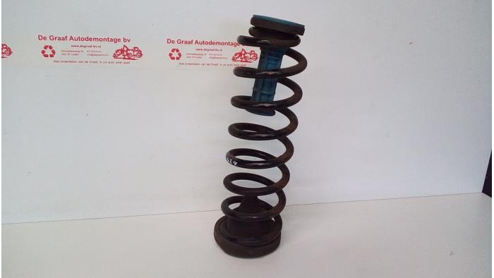 Rear coil spring from a Renault Scénic II (JM) 1.6 16V 2004