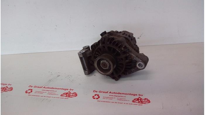 Begagnade Dynamo Ford Fiesta 4 1.25 16V Pris € 30,00 Marginaltabell erbjuds av de Graaf autodemontage B.V.