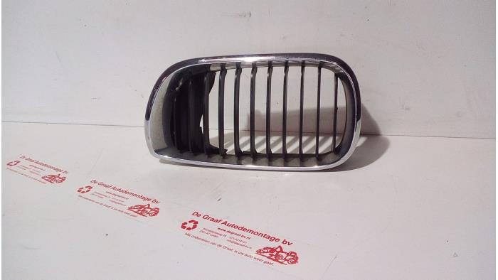 Begagnade Grill BMW 3 serie (E46/4) 316i 16V Pris € 25,00 Marginaltabell erbjuds av de Graaf autodemontage B.V.
