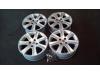 Set of sports wheels from a Peugeot 207 2007