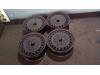 Set of wheels from a Ford Mondeo 2006