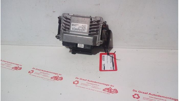 Engine management computer Chevrolet Spark (M300), 2010 1.0 16V, Hatchback, Petrol, 995cc, 50kW (68pk), FWD, LMT; B10D1, 2010-03 (Used)