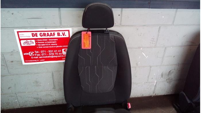 Seat, right from a Kia Picanto (TA) 1.0 12V 2013