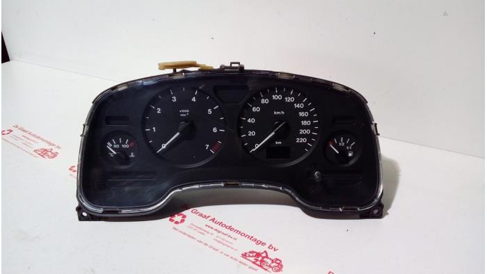 Odometer KM from a Opel Astra G (F08/48) 1.6 16V 2001