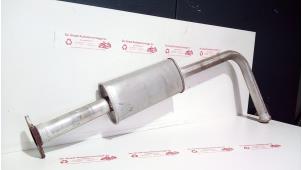 Auspuff Mitteldämpfer van een Renault Clio (B/C57/357/557/577) 1.2 Eco Kat. 1998