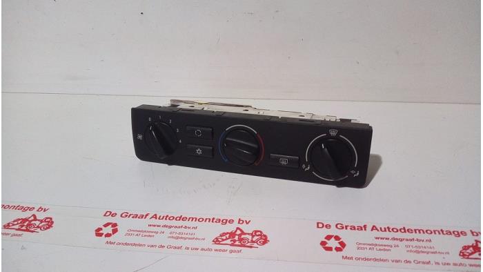 Panel de control de calefacción de un BMW 3 serie (E46/2C) 323 Ci 24V 2000