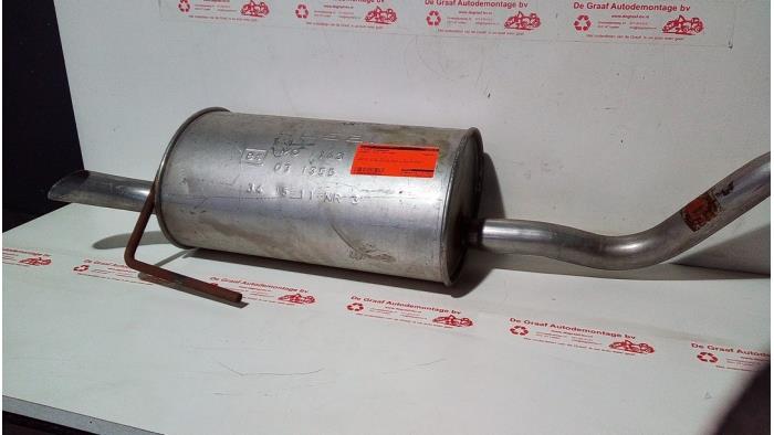 Gebrauchte Auspuff Enddämpfer Renault Clio II (BB/CB) 1.6 RN, RT Preis € 30,00 Margenregelung angeboten von de Graaf autodemontage B.V.