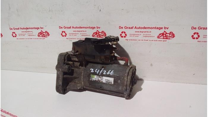 Used Starter Opel Vivaro 2.5 CDTI 16V Price € 55,00 Margin scheme offered by de Graaf autodemontage B.V.