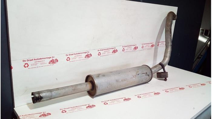 Gebrauchte Auspuff Mitteldämpfer Volkswagen Lupo (6X1) 1.4 60 Preis € 35,00 Margenregelung angeboten von de Graaf autodemontage B.V.