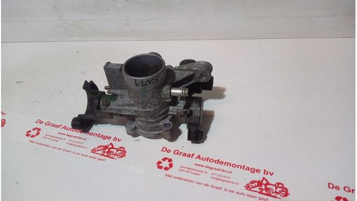 Begagnade Spjällhus Daihatsu Cuore (L251/271/276) 1.0 12V DVVT Pris € 25,00 Marginaltabell erbjuds av de Graaf autodemontage B.V.