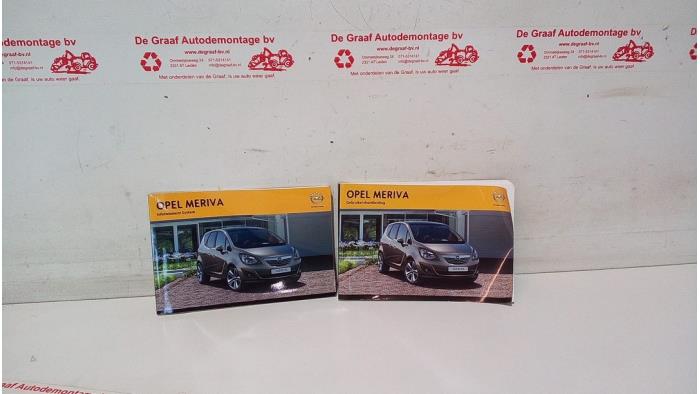 Używane Instrukcja Opel Meriva (B) 1.4 16V Ecotec Cena € 40,00 Procedura marży oferowane przez de Graaf autodemontage B.V.