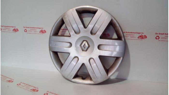 Używane Kolpak Renault Megane II Grandtour (KM) 1.6 16V Cena € 12,50 Procedura marży oferowane przez de Graaf autodemontage B.V.