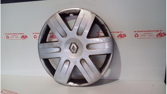 Używane Kolpak Renault Megane II Grandtour (KM) 1.6 16V Cena € 12,50 Procedura marży oferowane przez de Graaf autodemontage B.V.