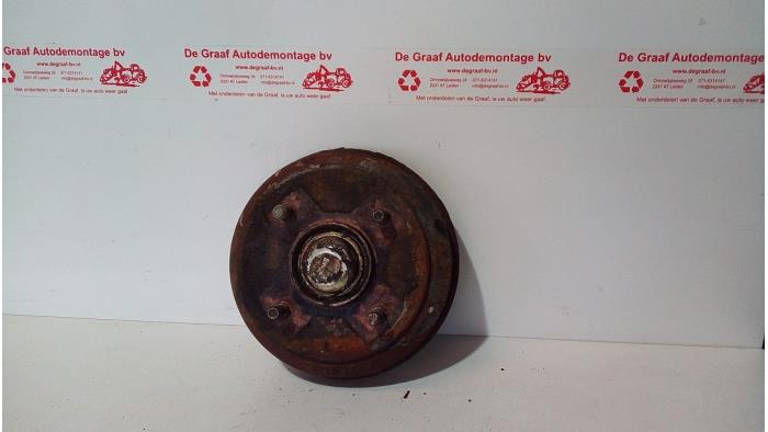 Używane Hamulec bebnowy tyl Chevrolet Matiz (M200) 0.8 S,SE Cena € 35,00 Procedura marży oferowane przez de Graaf autodemontage B.V.
