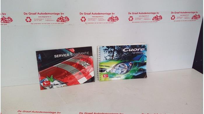 Używane Instrukcja Daihatsu Cuore (L251/271/276) 1.0 12V DVVT Cena € 20,00 Procedura marży oferowane przez de Graaf autodemontage B.V.