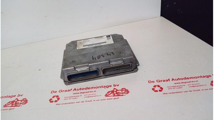 Used Engine management computer Opel Astra G (F08/48) 1.6 Price € 50,00 Margin scheme offered by de Graaf autodemontage B.V.