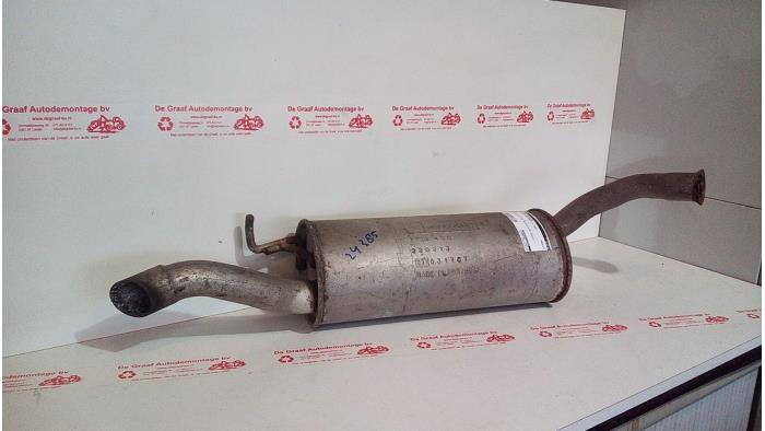 Gebrauchte Auspuff Enddämpfer Toyota Yaris Verso (P2) 1.3 16V Preis € 50,00 Margenregelung angeboten von de Graaf autodemontage B.V.