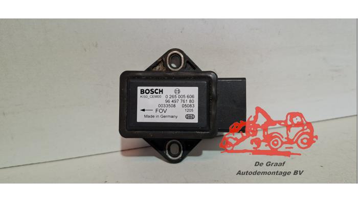 Begagnade Esp Duo-sensor Peugeot 307 CC (3B) 2.0 16V Pris € 75,00 Marginaltabell erbjuds av de Graaf autodemontage B.V.