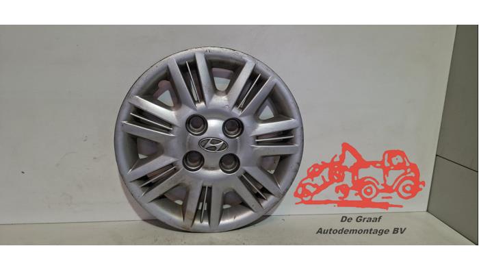 Używane Kolpak Hyundai Atos 1.1 12V Cena € 15,00 Procedura marży oferowane przez de Graaf autodemontage B.V.