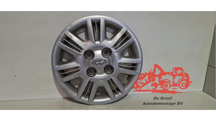 Używane Kolpak Hyundai Atos 1.1 12V Cena € 15,00 Procedura marży oferowane przez de Graaf autodemontage B.V.