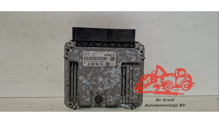 Used Engine management computer Volkswagen Golf V (1K1) 1.6 FSI 16V Price € 140,00 Margin scheme offered by de Graaf autodemontage B.V.