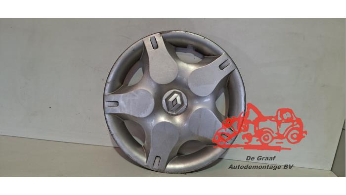 Używane Kolpak Renault Twingo II (CN) 1.2 Cena € 15,00 Procedura marży oferowane przez de Graaf autodemontage B.V.