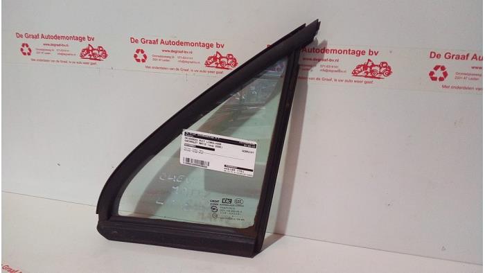 Usados Ventanilla triangular izquierda delante Chevrolet Matiz 0.8 Precio € 30,00 Norma de margen ofrecido por de Graaf autodemontage B.V.