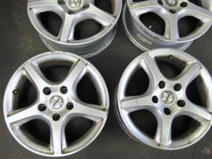 Used Set of sports wheels Mazda 6 (GG12/82) 2.0 CiDT 16V Price on request offered by de Graaf autodemontage B.V.