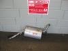 Exhaust rear silencer from a Renault Twingo (C06), 1993 / 2007 1.2, Hatchback, 2-dr, Petrol, 1.149cc, 43kW (58pk), FWD, D7F700; D7F701, 1996-09 / 1998-07, C066; C068 1997