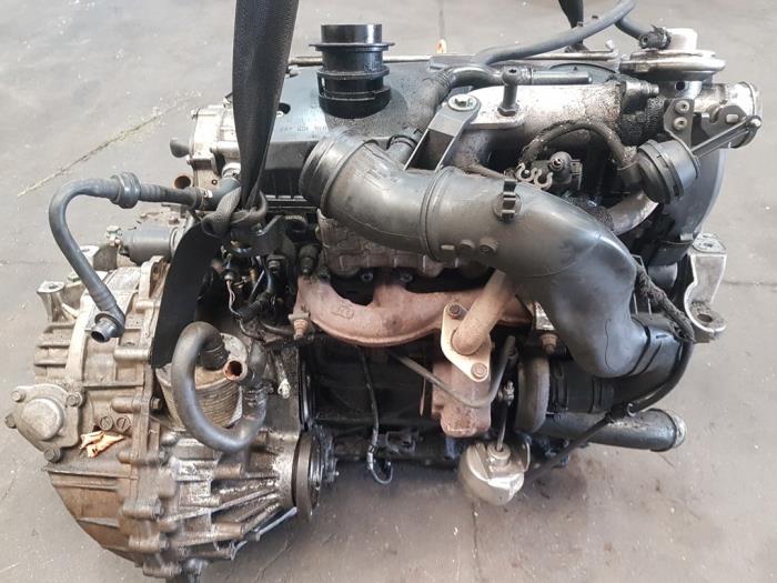 Engine Volkswagen Bora 1.9 TDI 100 - ATD - KLERX AUTODEMONTAGE