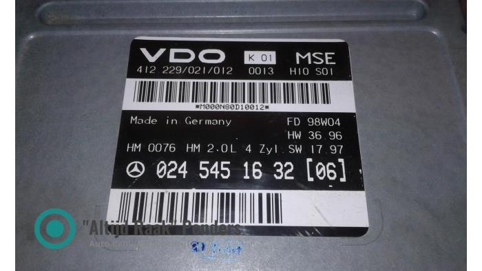 Engine management computer from a Mercedes-Benz SLK (R170) 2.0 200 K 16V 1997
